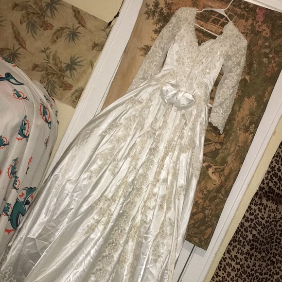 Vintage wedding dress 80 6 - Picture 4 of 6